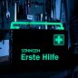 Preview: Erste Hilfe Koffer DYNAMIC-GLOW S SÖHNGEN orange Norm DIN 13157