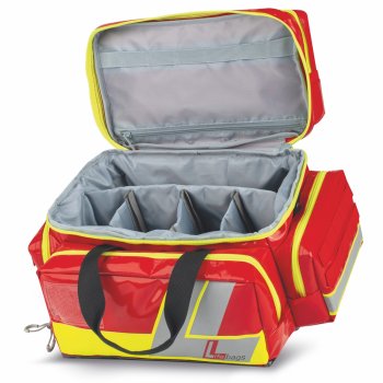 Preview: Notfalltasche Lifebag M rot SÖHNGEN Sanitätstasche mit Frottasche und Deckelfach und und 2 Seitentaschen