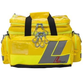 Notfalltasche Lifebag M gelb SÖHNGEN Sanitätstasche mit Frottasche und Deckelfach und und 2 Seitentaschen