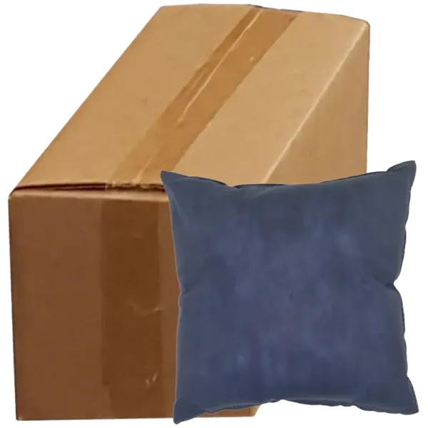 40 x Einmal Kissen reintex 40 x 40 cm blau vakuumverpackt